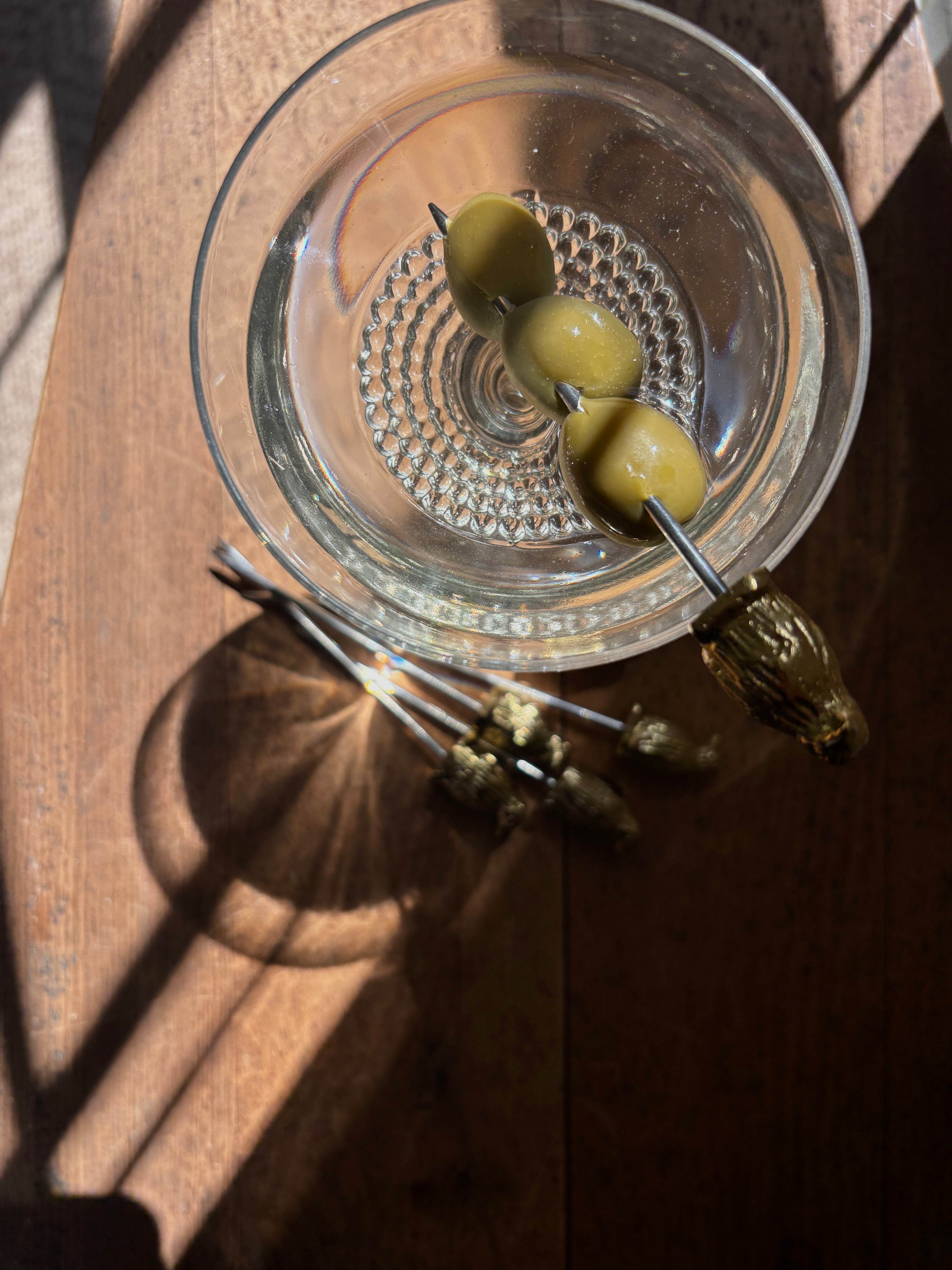 Set of 6 Penguin Cocktail Skewers