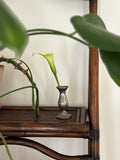 Silver-Plated Bud Vase