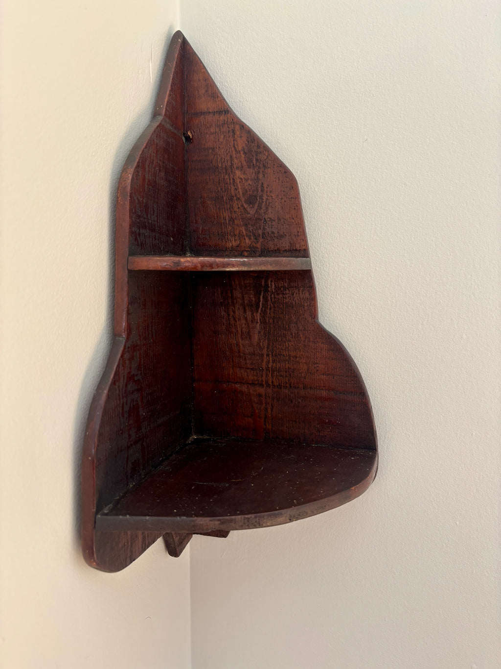 Wooden Corner Shelf