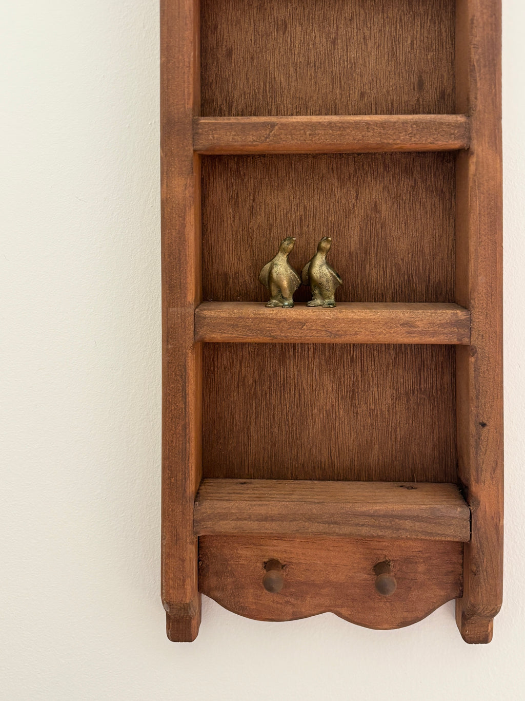 Pair of Miniature Brass Penguins