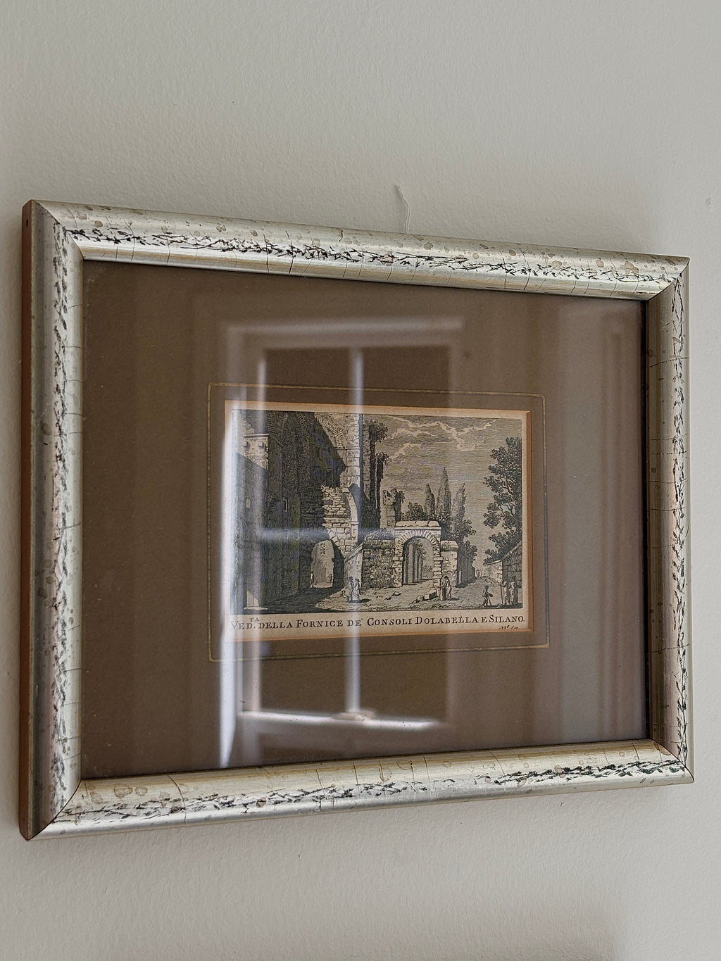 Framed Etchings Set of 2