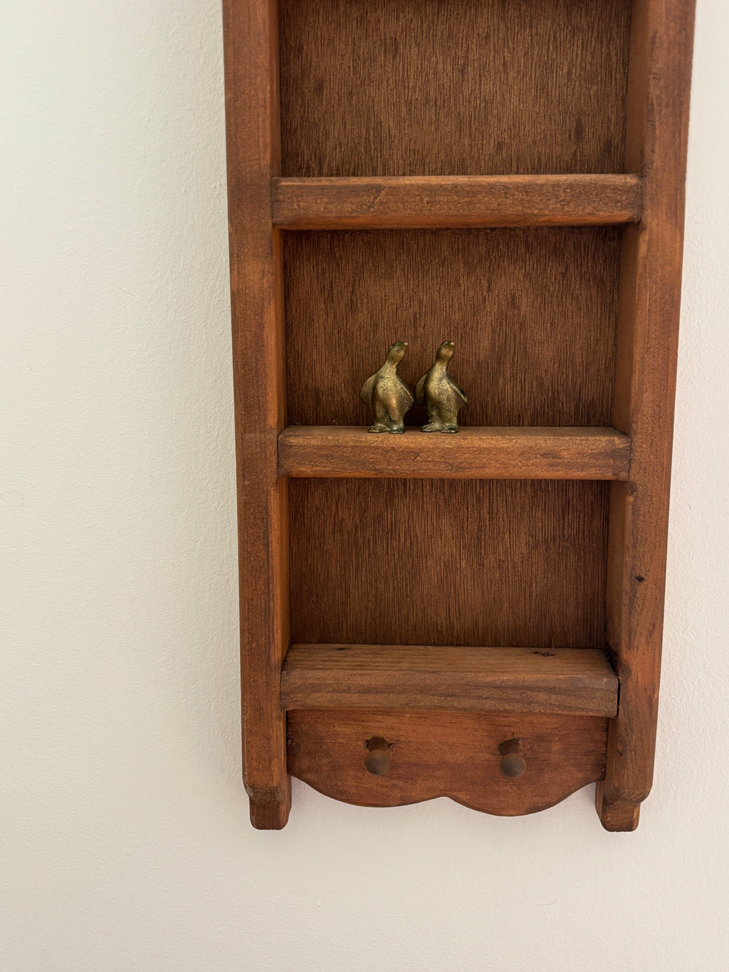 Wooden Trinket Shelf