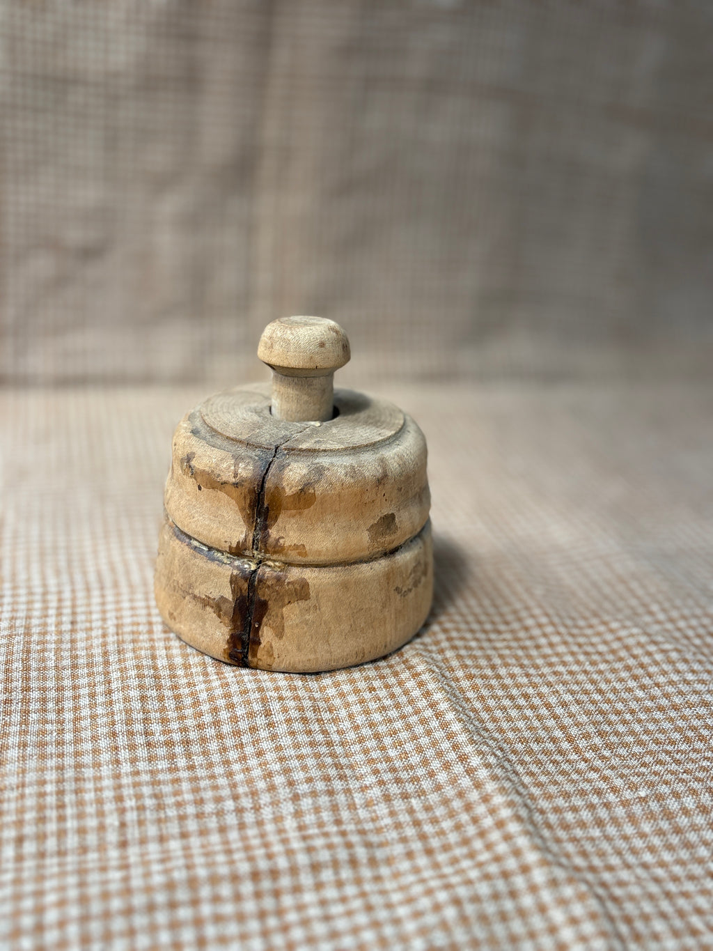 Repaired Antique Butter  Mold