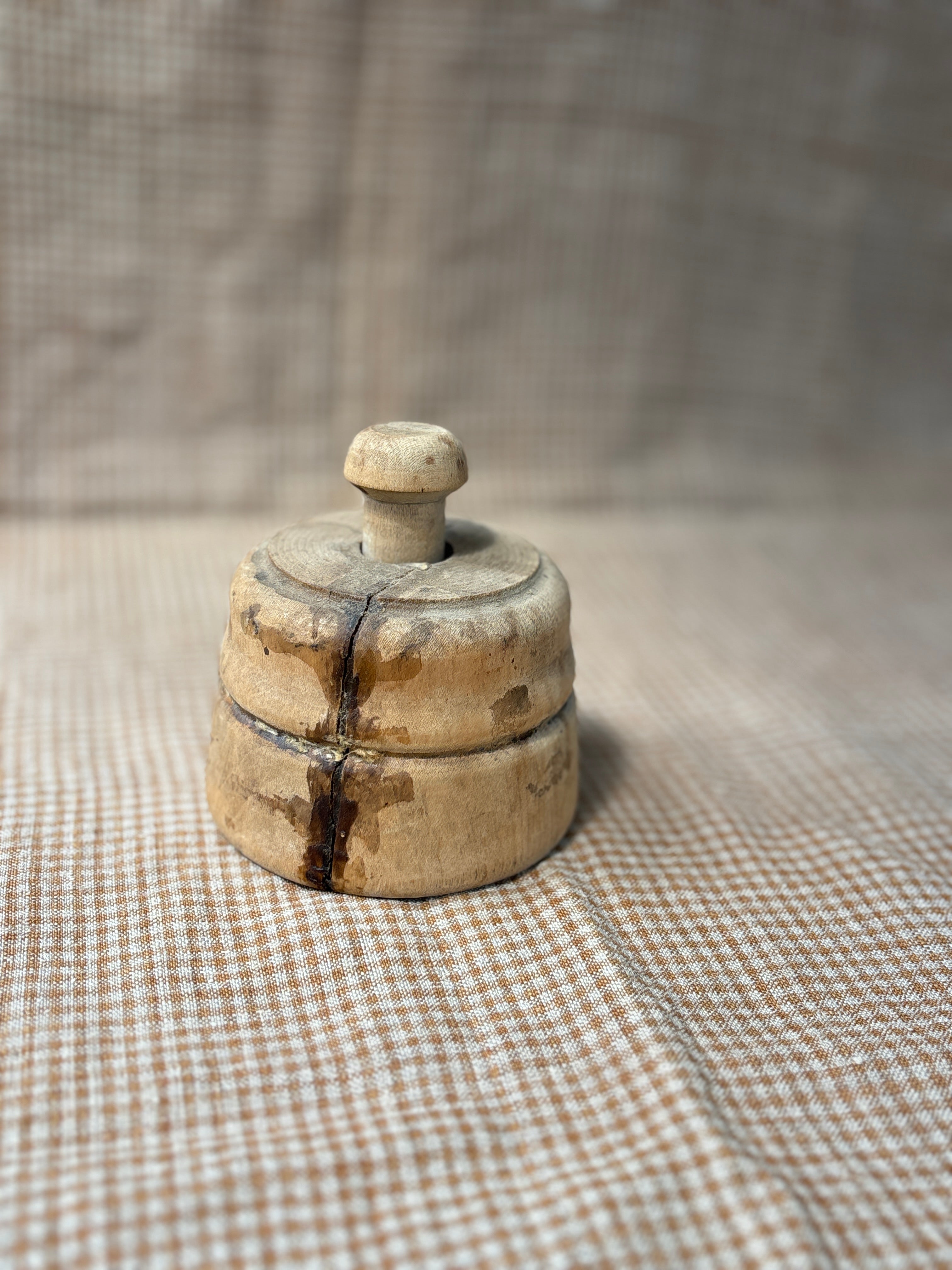 Repaired Antique Butter  Mold