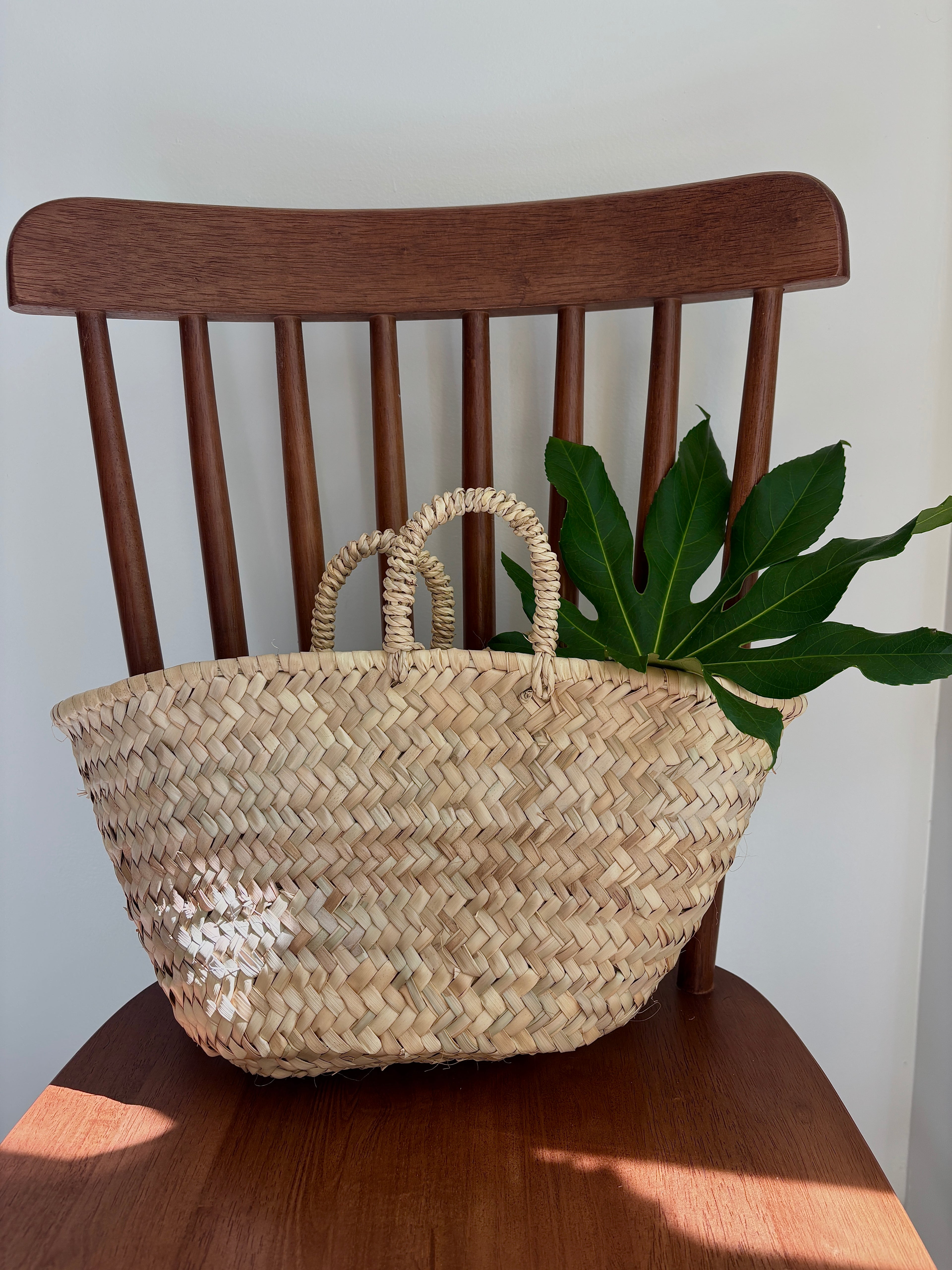 Mini French Market Basket