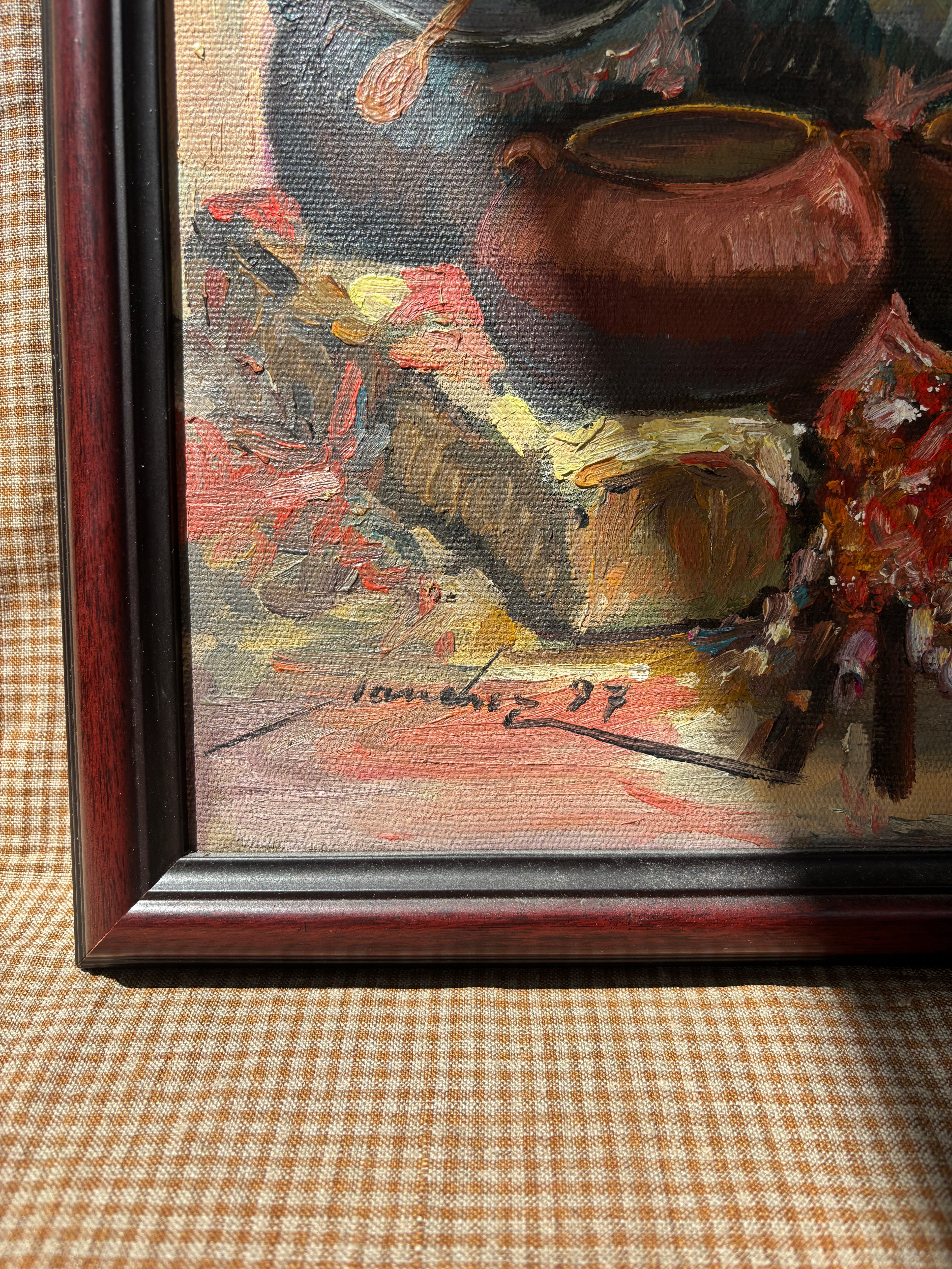 Original Still Life Oil Painting