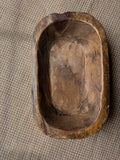Primitive Wooden Dough Bowl