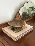 Wooden Footed Bowl