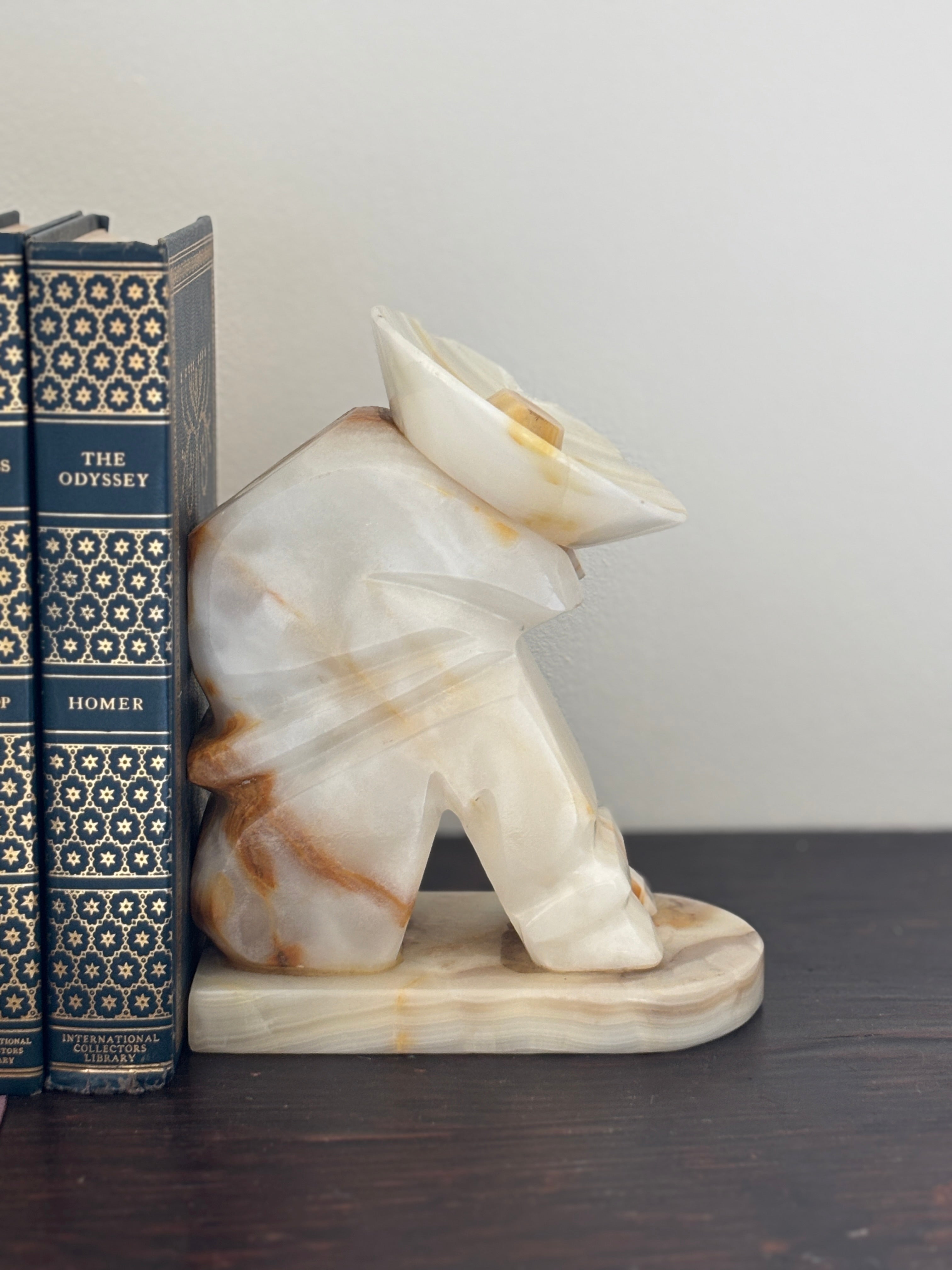 Mexican Onyx Book Ends