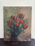 Original Oil Painting - Tulips
