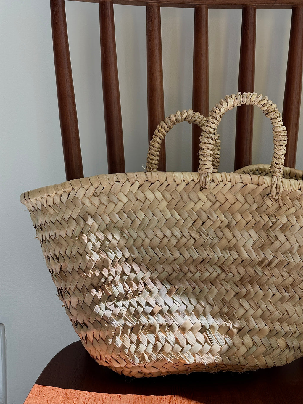 Mini French Market Basket