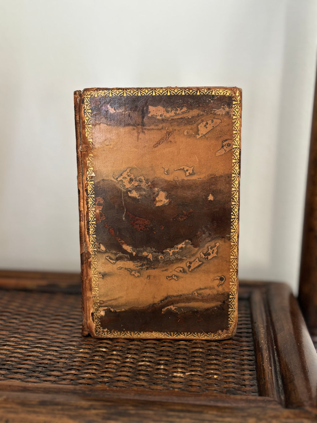 Antique Marbled Book