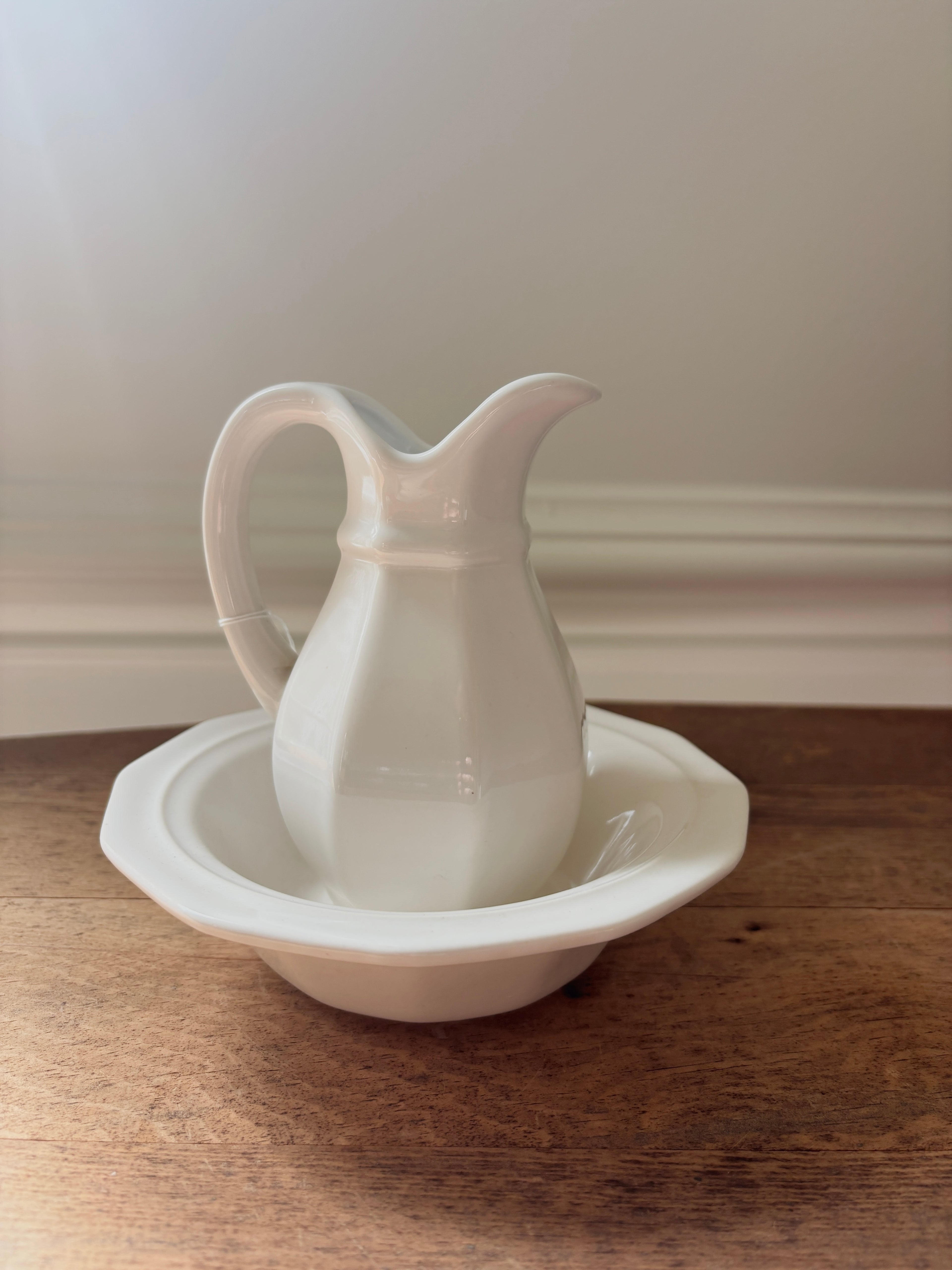 Mini Pitcher and Bowl Set