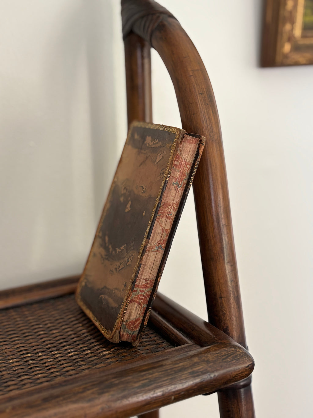 Antique Marbled Book