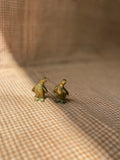 Pair of Miniature Brass Penguins