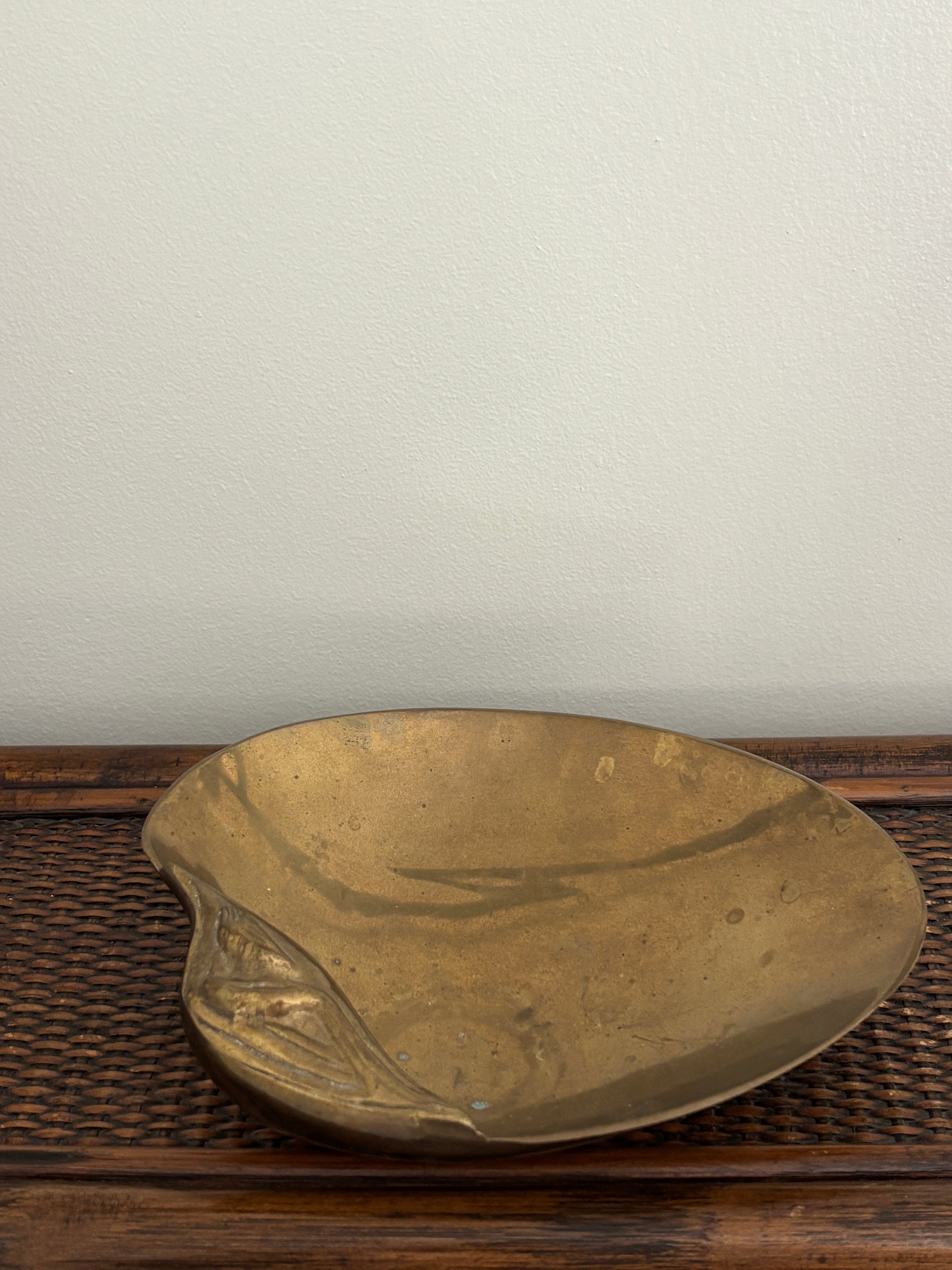 Solid Brass Catch-All Dish