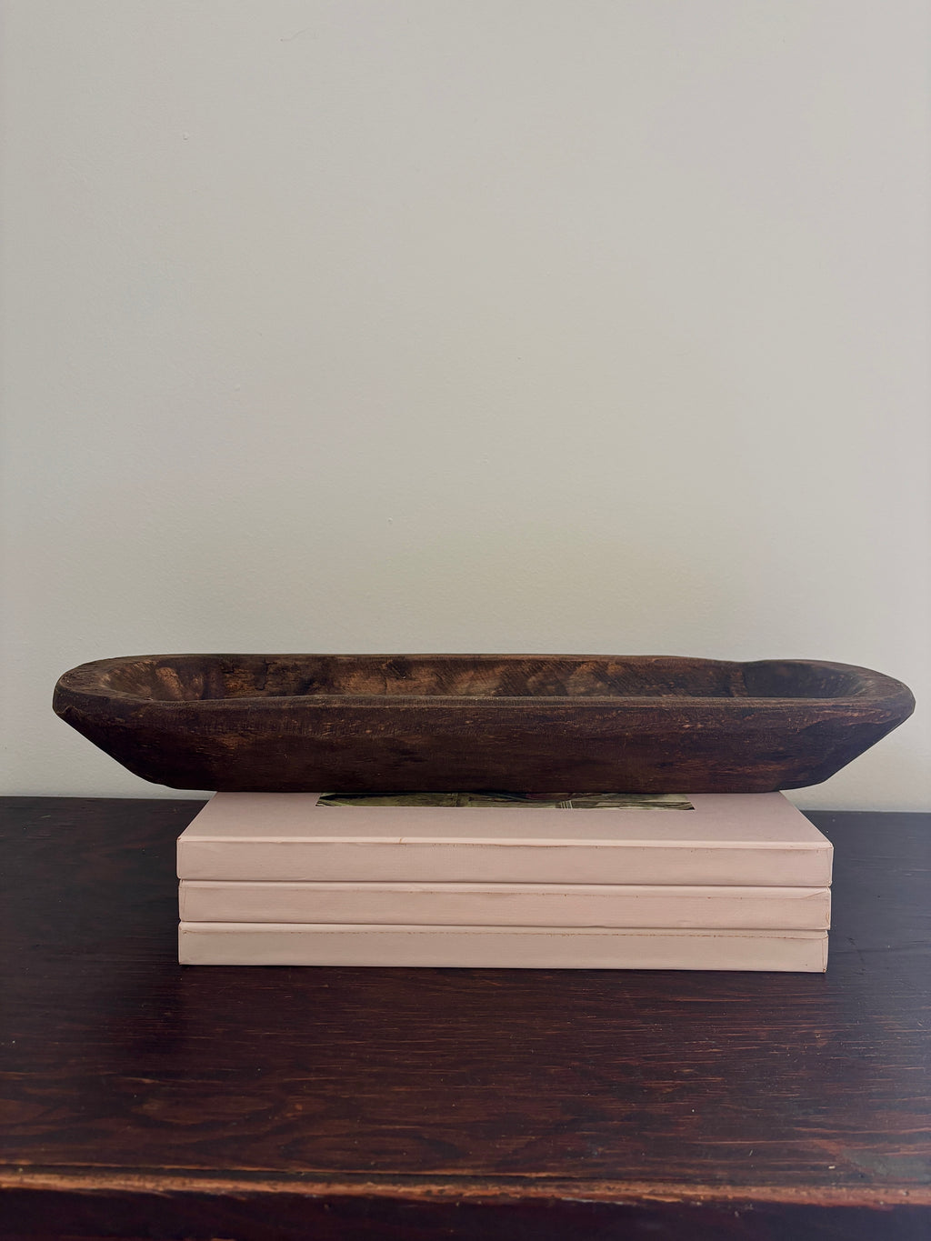 Primitive Wooden Dough Bowl