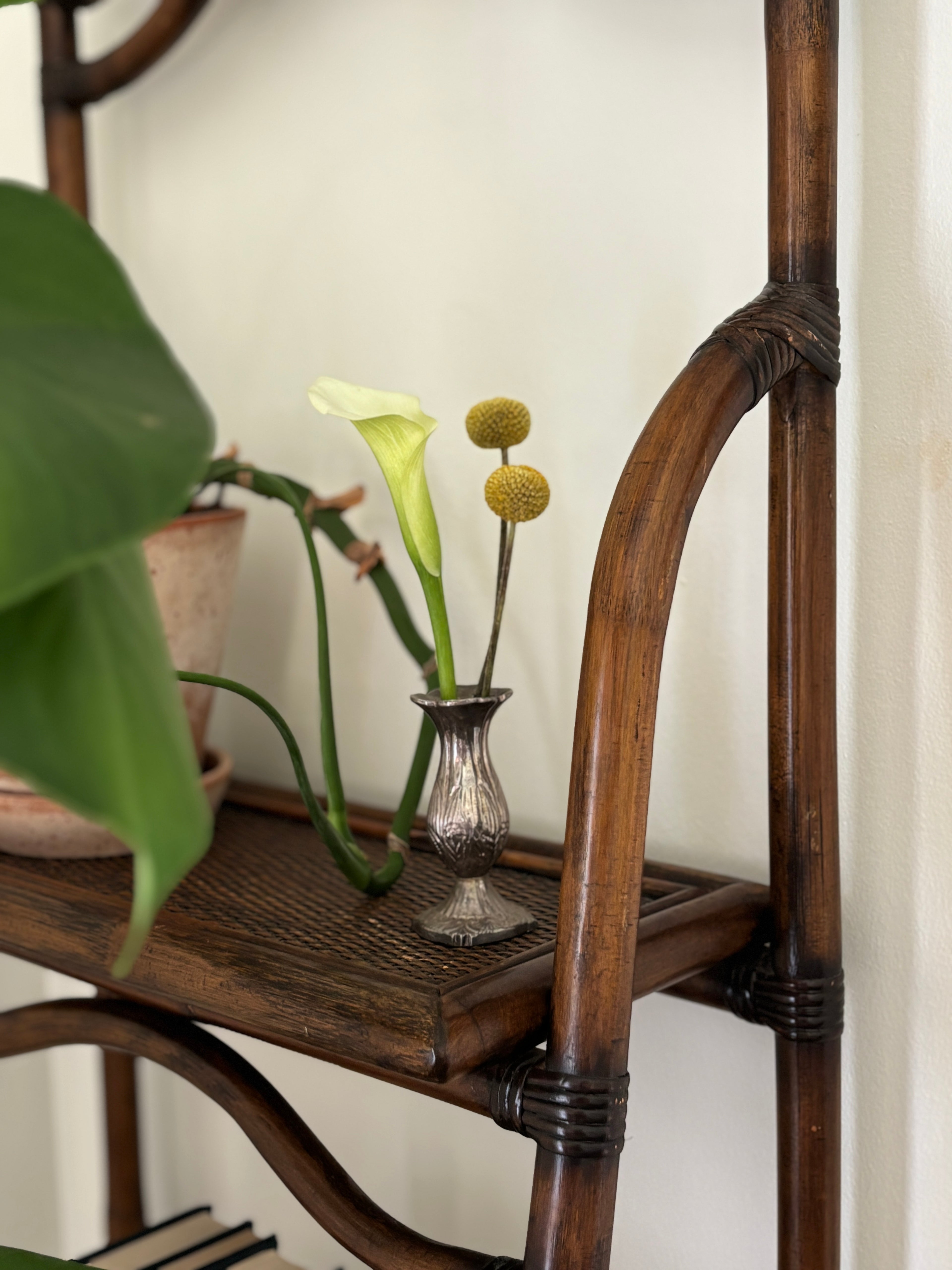 Silver-Plated Bud Vase