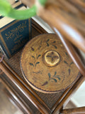 Mid-19th Century Folk-Painted Wooden Box