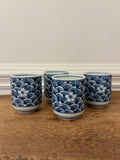Set of 4 Japanese Tea Cups (Yunomi)